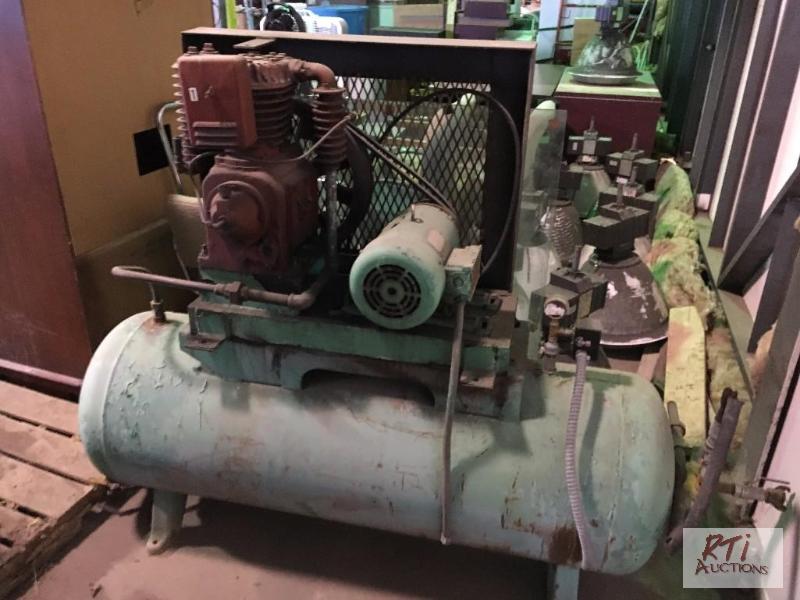 lot 44B image: 60 Gallon Shop Air Compressor - Used, Working...