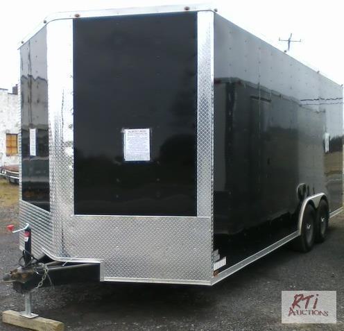 lot 15 image: 2016 nearly new Cynergy Car Hauler 8.5 ft x 2...