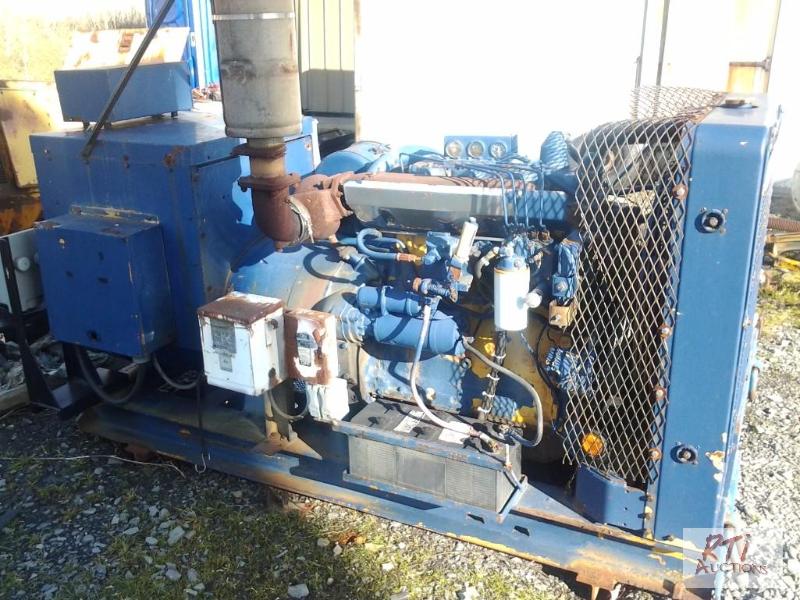 lot 33A image: Cat 75 KW gen set powered with Cat 3304 Turbo...