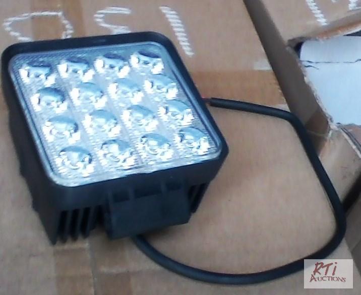 lot 45 image: (20) DP02-3W-48W LED spotlights, new. One box...
