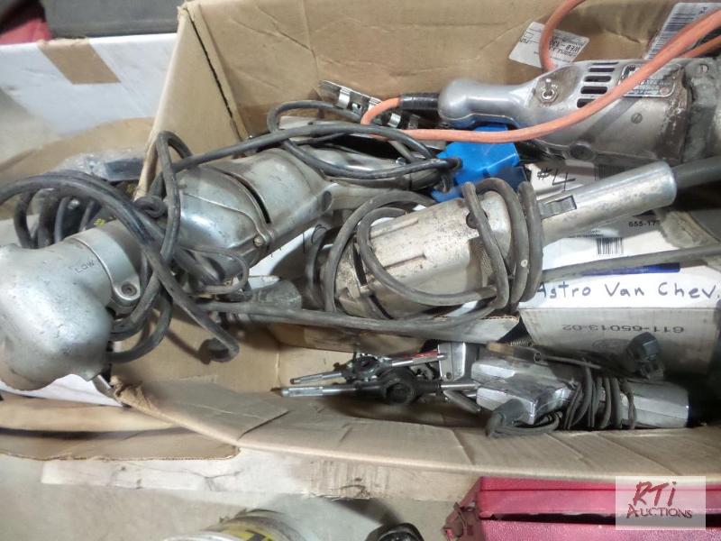 lot 59 image: Box of Shop Tools, some need repair, &quotAs...