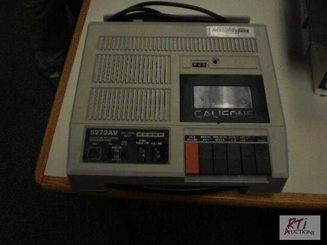 lot 71 image: (3) Eiki cassette tape projectors, (2) Dukane...