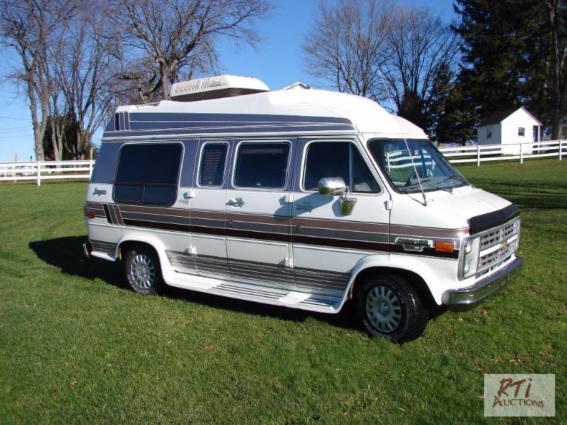 1991 Chevrolet Jayco Conversion Van. VIN 1GB... | March NetAuction ...