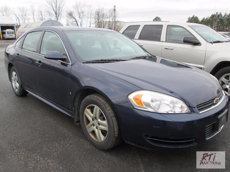lot 5 image: 2009 Chevrolet Impala LS 4DSD, (# 1190), VIN ...