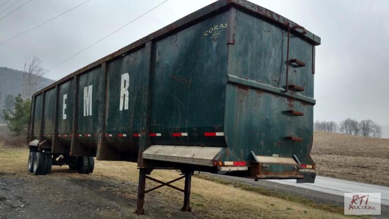 lot 10 image: 2008 Coras Gondola Trailer. 48 x 104&quot s...
