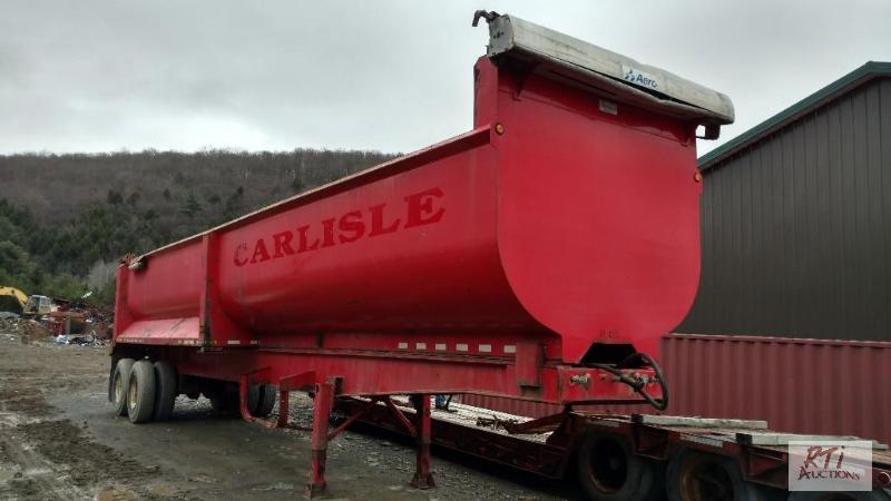 lot 11 image: 2004 RTS Body Dump Trailer. Air Suspension. T...
