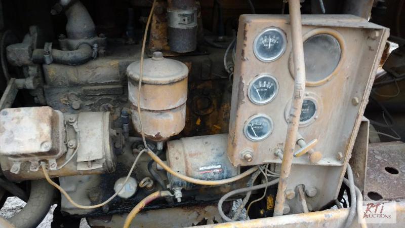 lot 16 image: IR Portable Air Compressor. 85 CFM powered by...