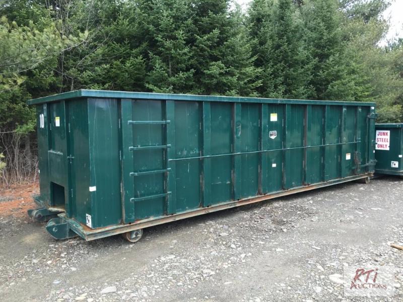 lot 24 image: Bucks Manufacturing 30 yard roll-off containe...