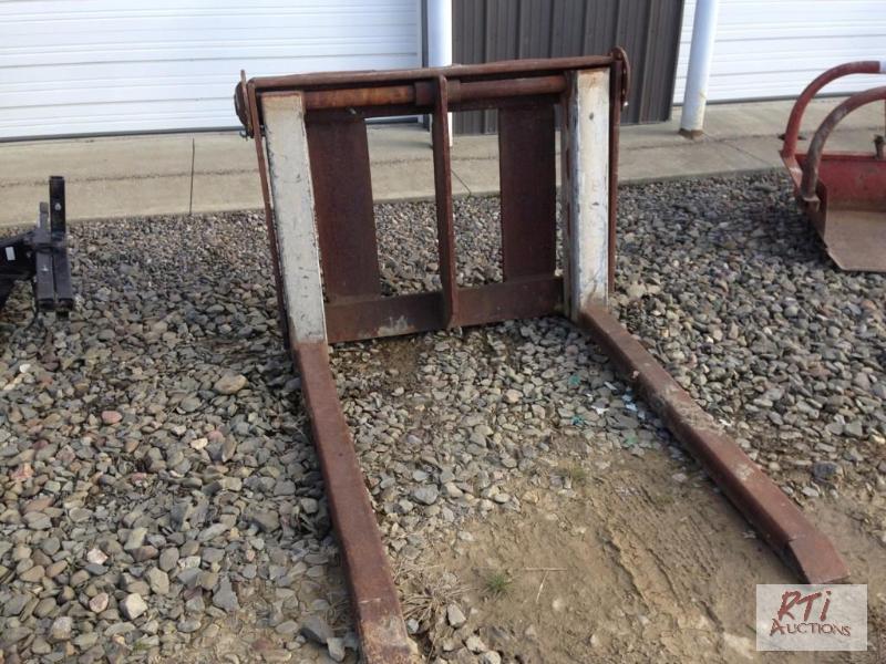 lot 34 image: Loader forks 54&quot quick attach.&nbspAll ...