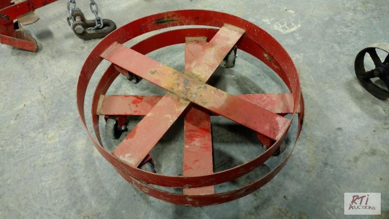 lot 48 image: (2) Barrel Dollies.&nbspAll items sell as ...