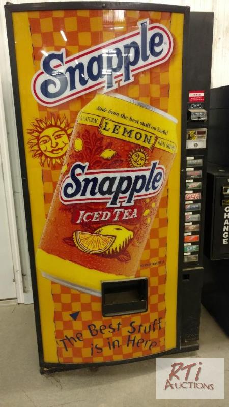 lot 57 image: Soda Vending Machine.&nbspAll items sell a...