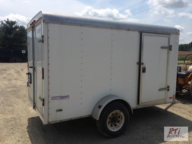 lot 9 image: 2006 Pace American Cargo Trailer. 6x10. New...
