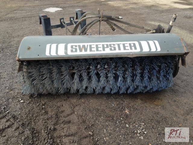 lot 101 image: 6 ft. wide sweepster road sweeper. Sweeper wa...