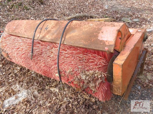 lot 102 image: York Model YB 32, 72&quot Street broom, Truc...