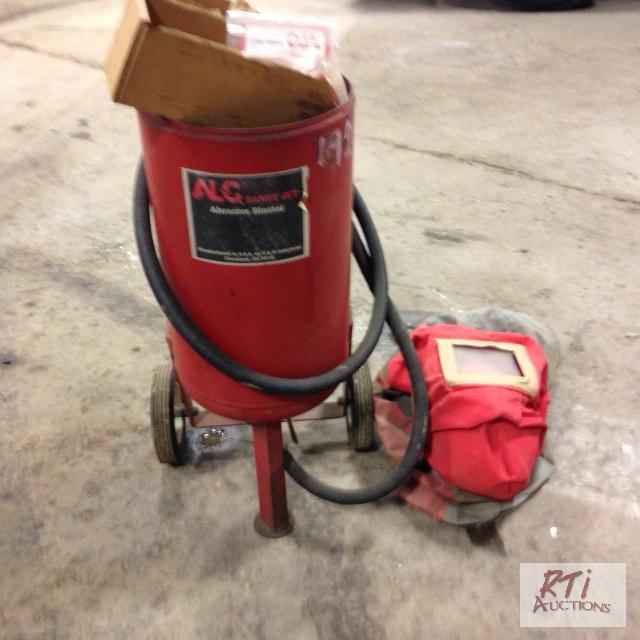 lot 108 image: ALC sand blaster model # F-110-DM, works, for...