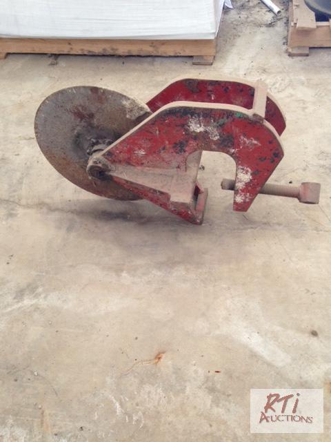 lot 115 image: 16 in. diameter asphalt cutting wheel. All eq...