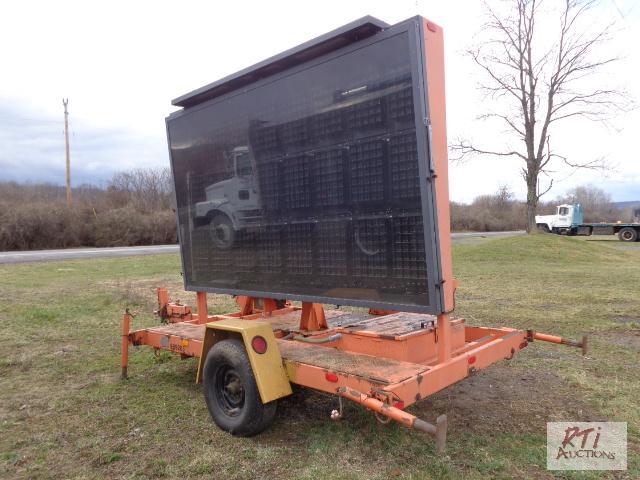 lot 158 image: PRECISION SOLAR CONTROLS INC Sign board. Cond...