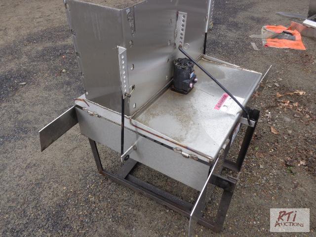 lot 159 image: Stainless Steel Sander spinner assembly. Sold...