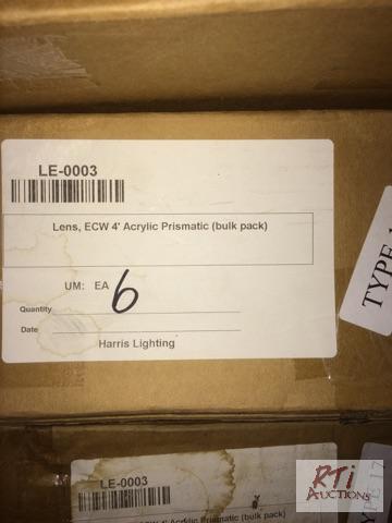 lot 184 image: Lens, ECW 4 Acrylic Prismatic (LE-0003), quan...