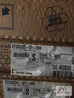 lot 187 image: Day Brite Lighting lights, 2TG8332-01-000, qu...