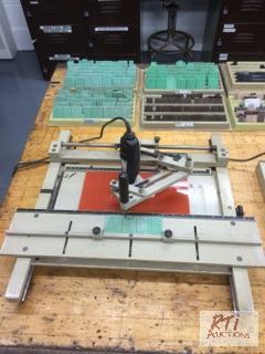 lot 193 image: Engraving Machine &amp Edger Scott Machine ...