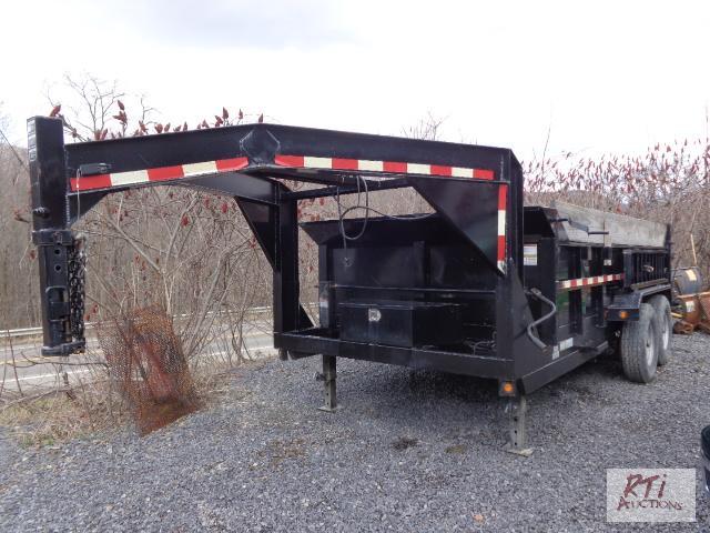 lot 39 image: 2013 DUMP MAXX TA 14 Gooseneck Dump Trailer...