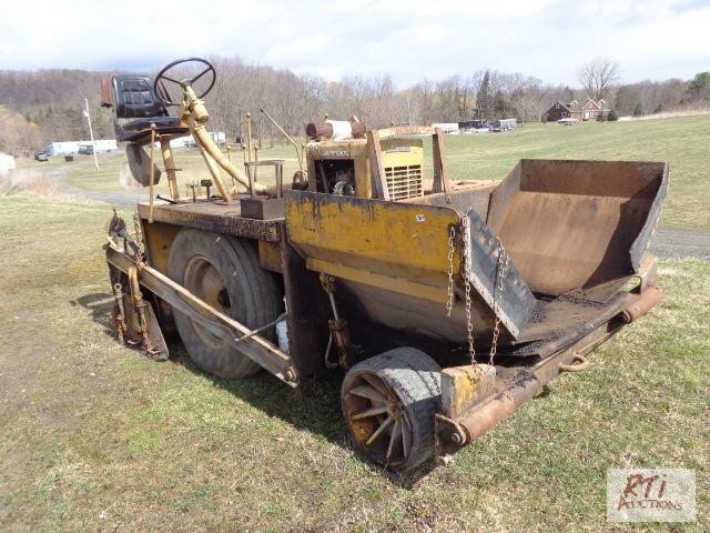 lot 62 image: BLAW-KNOX PF25 Asphalt paver, 8 Basic screed...