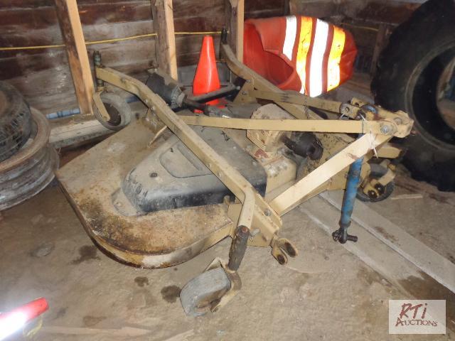 lot 92 image: LAND PRIDE 60&quot 3-pt finish mower, gauge ...