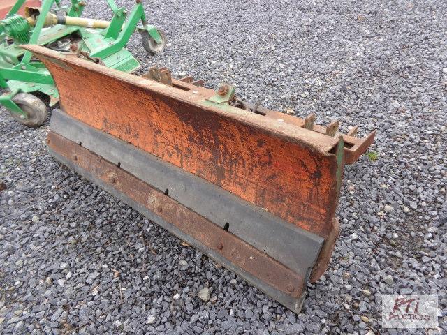 lot 98 image: CURTIS (compact tractor) Power angle blade. S...