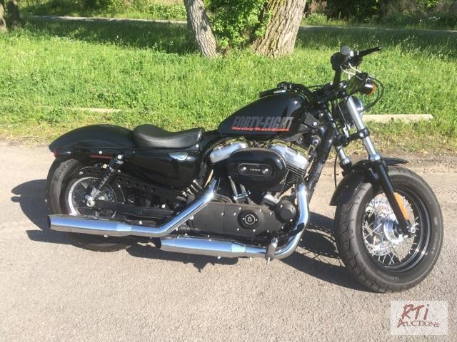 lot 16 image: 2015 Harley Davidson Softail Model 48 Motorcy...