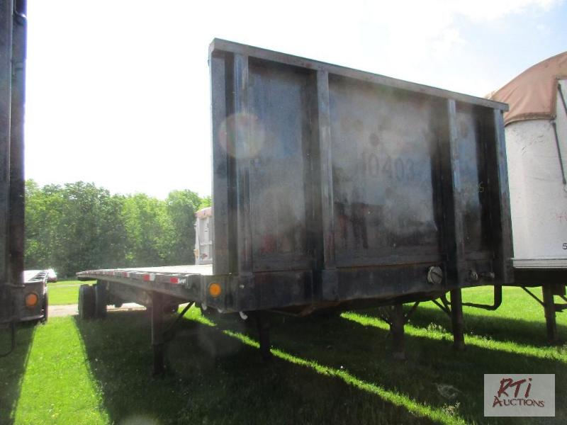 lot 27 image: 2005 Great Dane 102X48 flatbed semi-trailer ,...