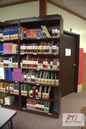 lot 76 image: Qty. of bookcases (3) 53H...