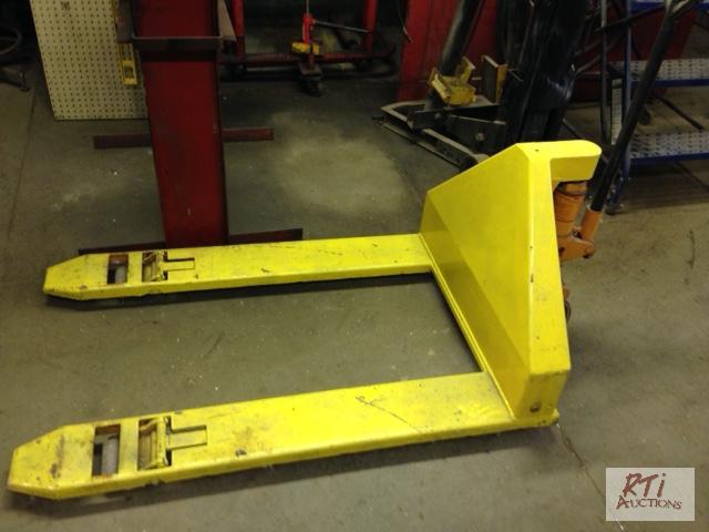 lot 66 image: Roll Lift pallet jack. All equipment sells AS...