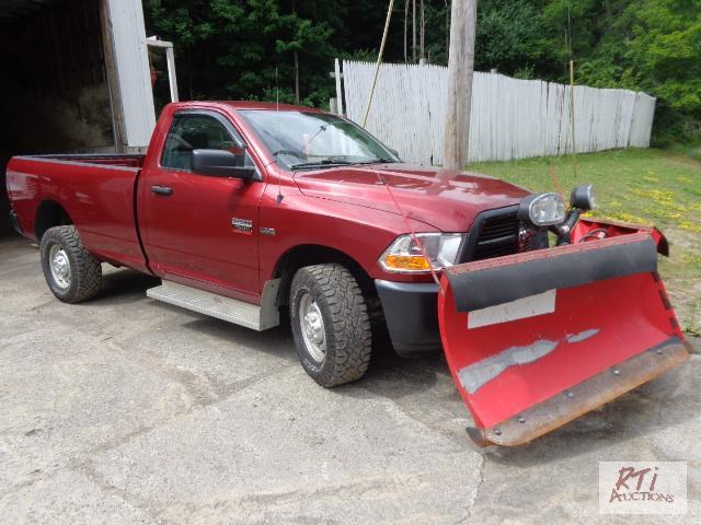 lot 1 image: 2012 Dodge 2500 4WD Reg. Cab Pickup Truck, VI...