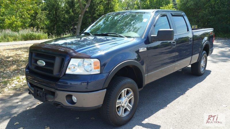 lot 3 image: 2006 Ford F-150 FX4 Supercrew pickup. VIN 1F...