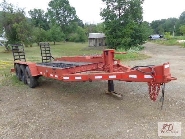 lot 45 image: 1969 HOMEMADE 25,000lb Tri-Axle Trailer, SN ...