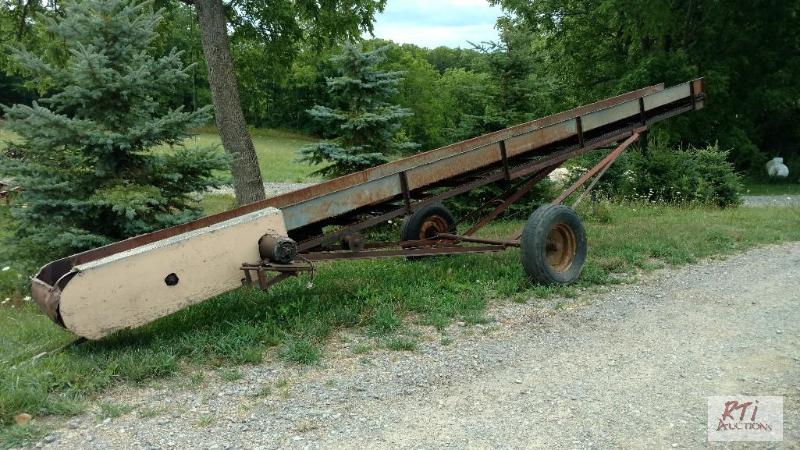 lot 63 image: HayGrain Elevator. 20&quot x 22. 12 HP 12...