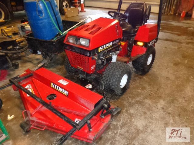 lot 67 image: 2008 STEINER Mo. 430 MAX 4X4 Articulated Trac...