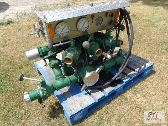 lot 68 image: HALE Fire Truck Fire Pump. 5&quot &amp 2 1...
