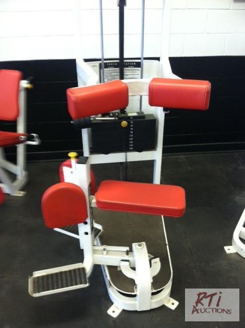lot 84 image: Cybex 4715-91 Torso rotation fitness machine,...