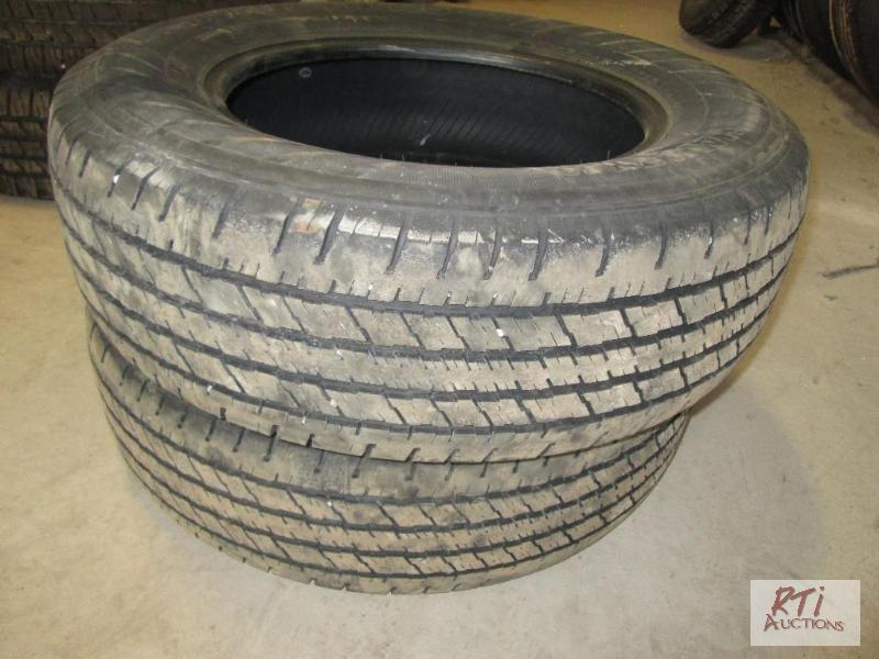 lot 88 image: (2) Hankook 23570R-17 tires. All equipment s...