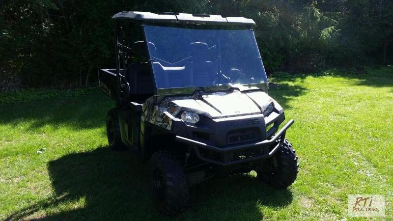 lot 27 image: 2013 Polaris Ranger 800 UTV. Camouflage. 1280...