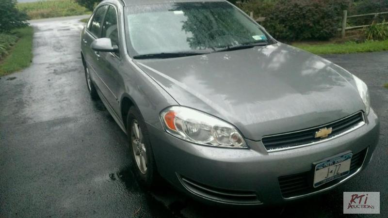 lot 8 image: 2009 Chevy Impala LT, VIN 2G1WT57N591188234....