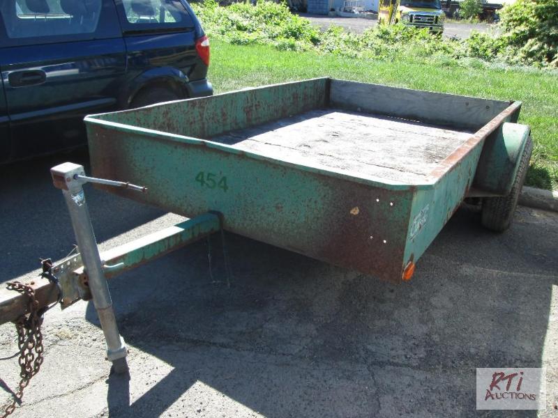 lot 46 image: Classic single axle trailer. All equipment se...