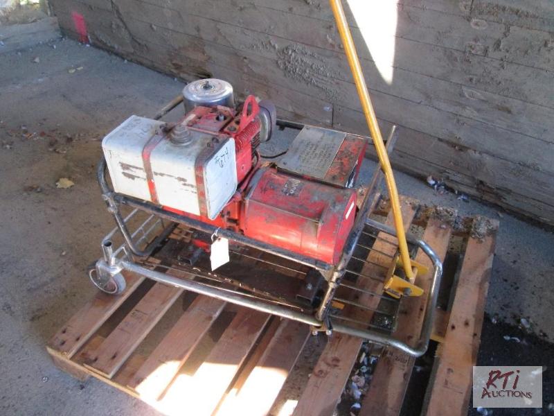 lot 51 image: Gas generator, condition unknown. All equipme...