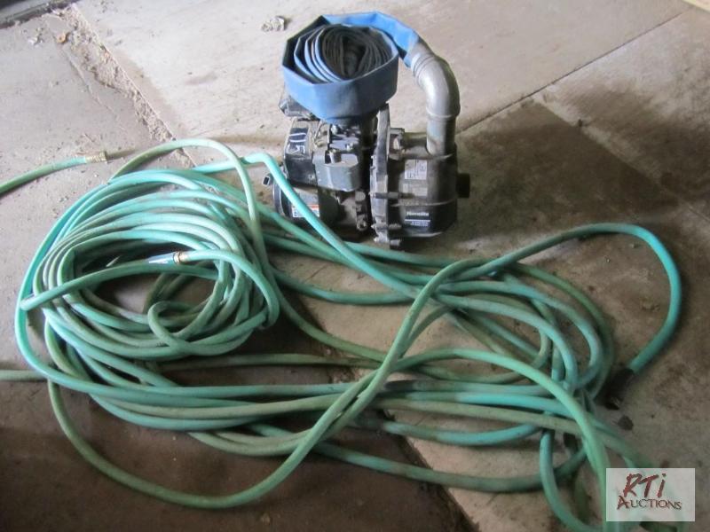 lot 115 image: Gas-powered pump whose...