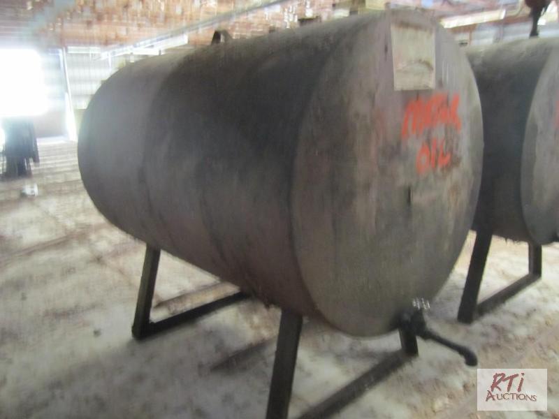 lot 119 image: 500-gallon oil tank...