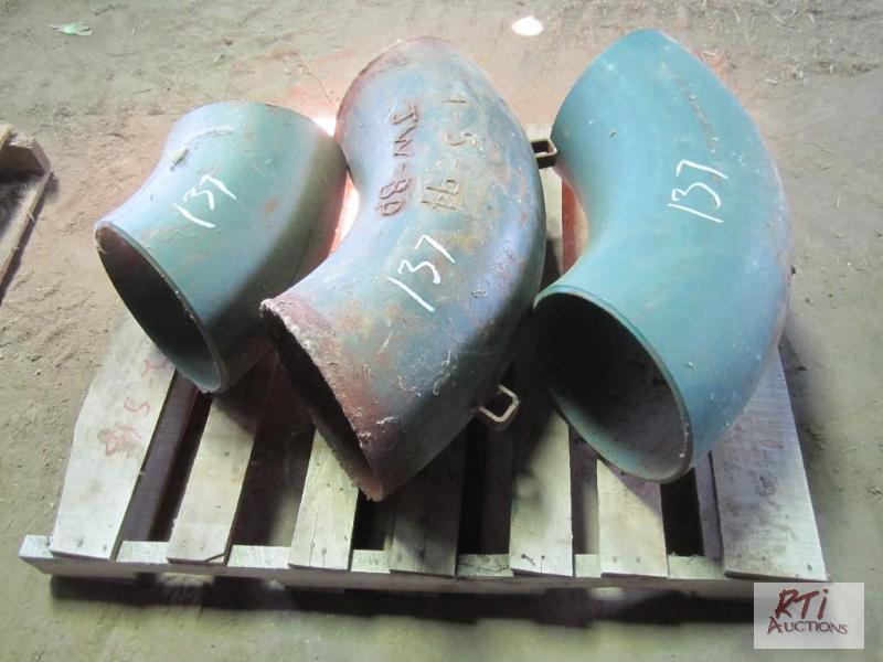 lot 137 image: (3) 12&quot blower pipe Ls...