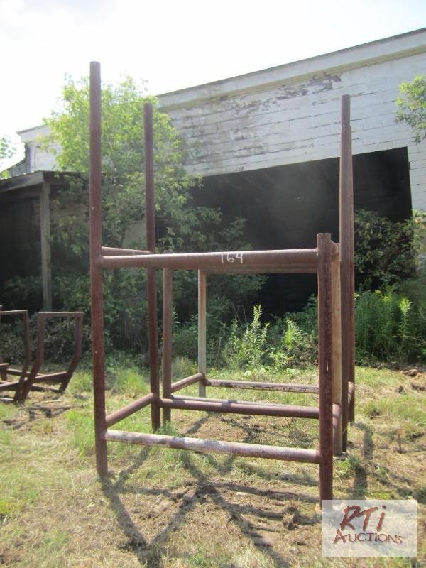 lot 164 image: (2) Lumber pack racks...