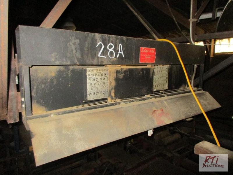 lot 28A image: Edge-Rite Laser Line System for edger...